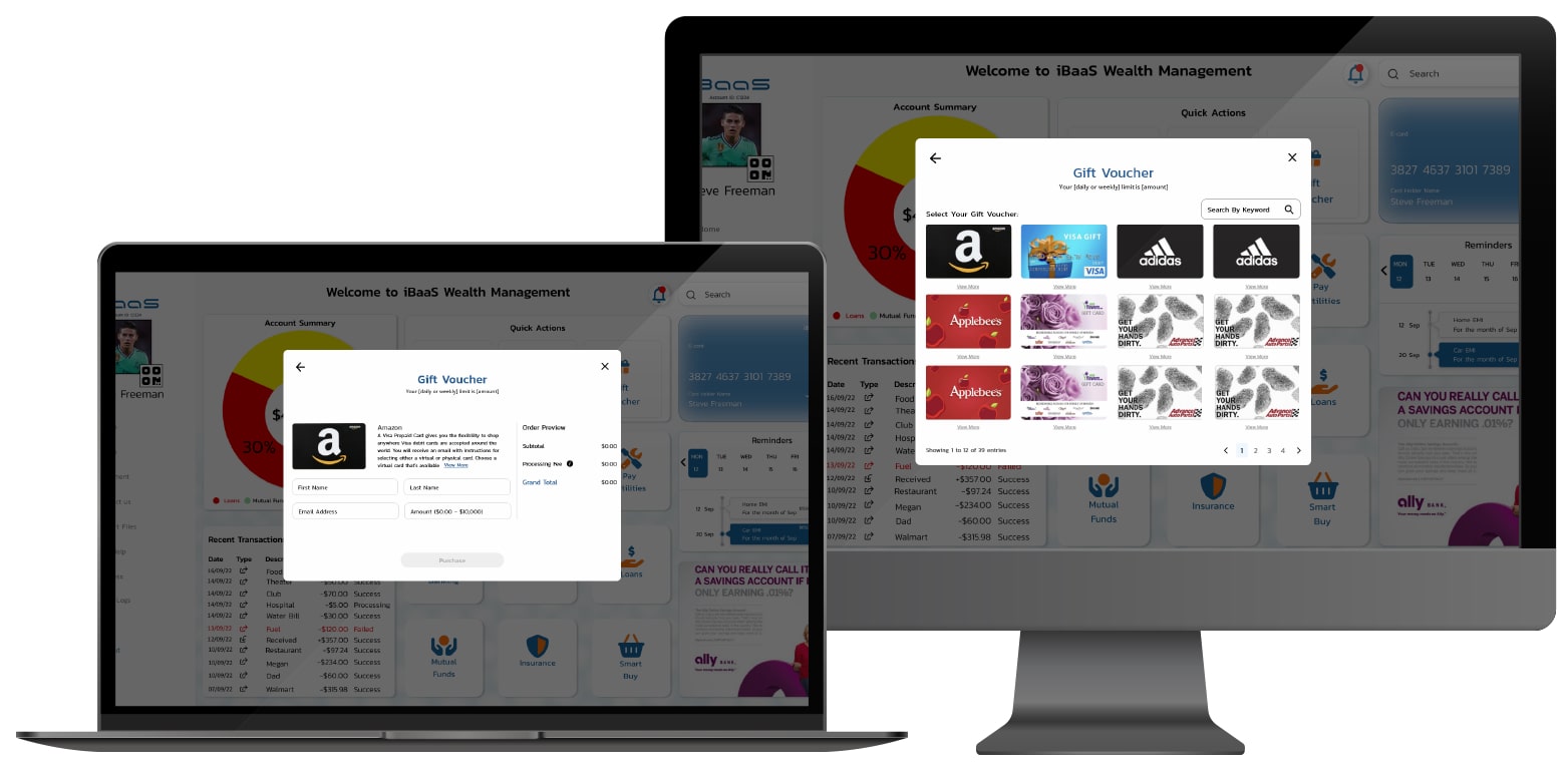 iBaaS Gift Cards